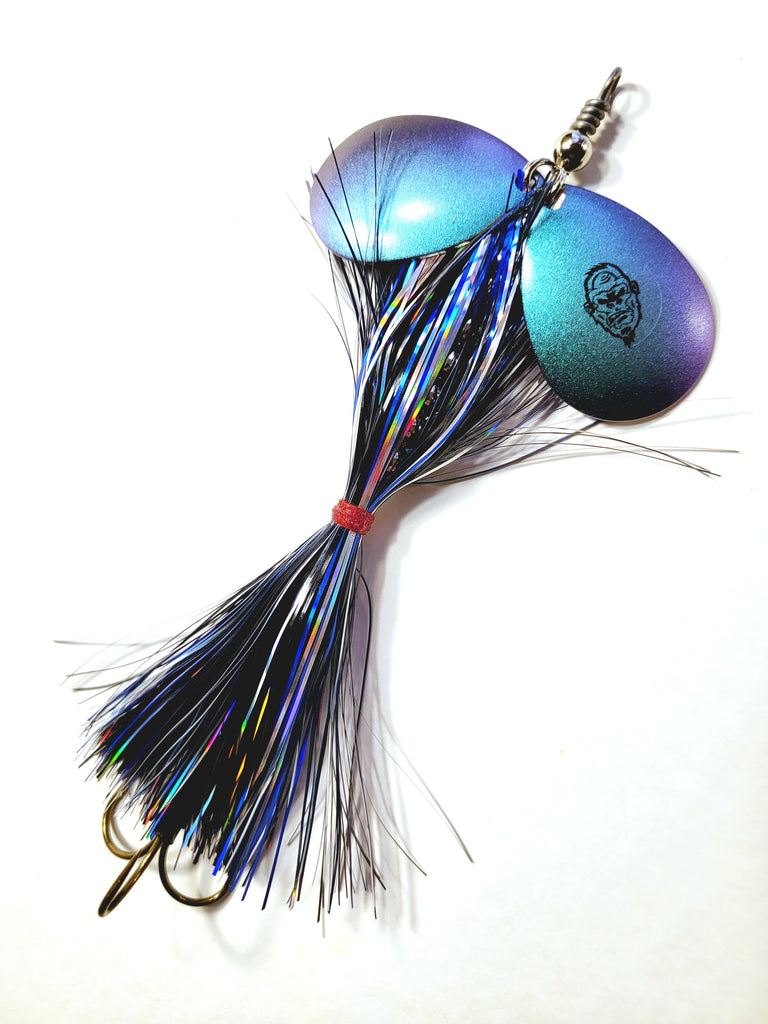 Double8 Tinsel 'Short Snort', Muskie/Pike Bucktail