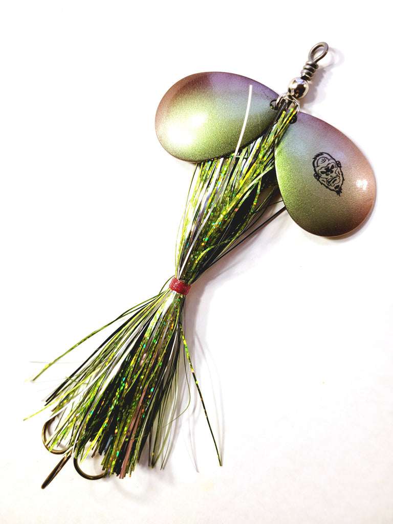 Double8 Tinsel 'Short Snort', Muskie/Pike Bucktail