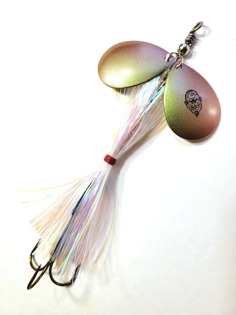 Double8 Tinsel 'Short Snort', Muskie/Pike Bucktail