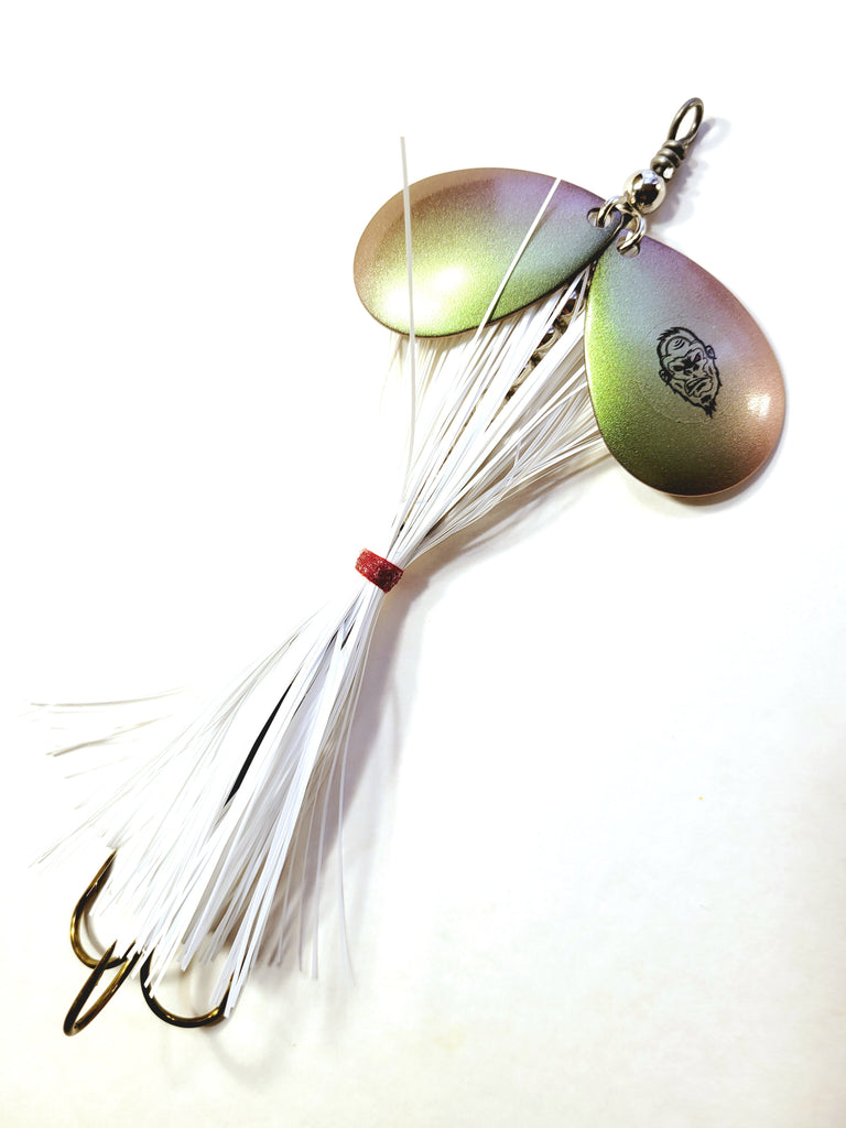 Double8 Tinsel 'Short Snort', Muskie/Pike Bucktail