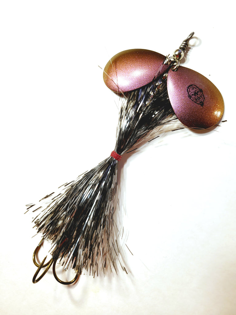 Double8 Tinsel 'Short Snort', Muskie/Pike Bucktail