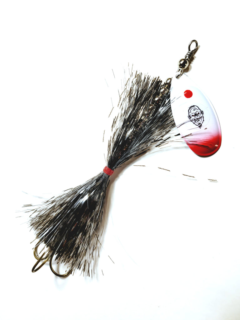 Single8 French Tinsel 'Short Snort', Muskie/Pike Bucktail