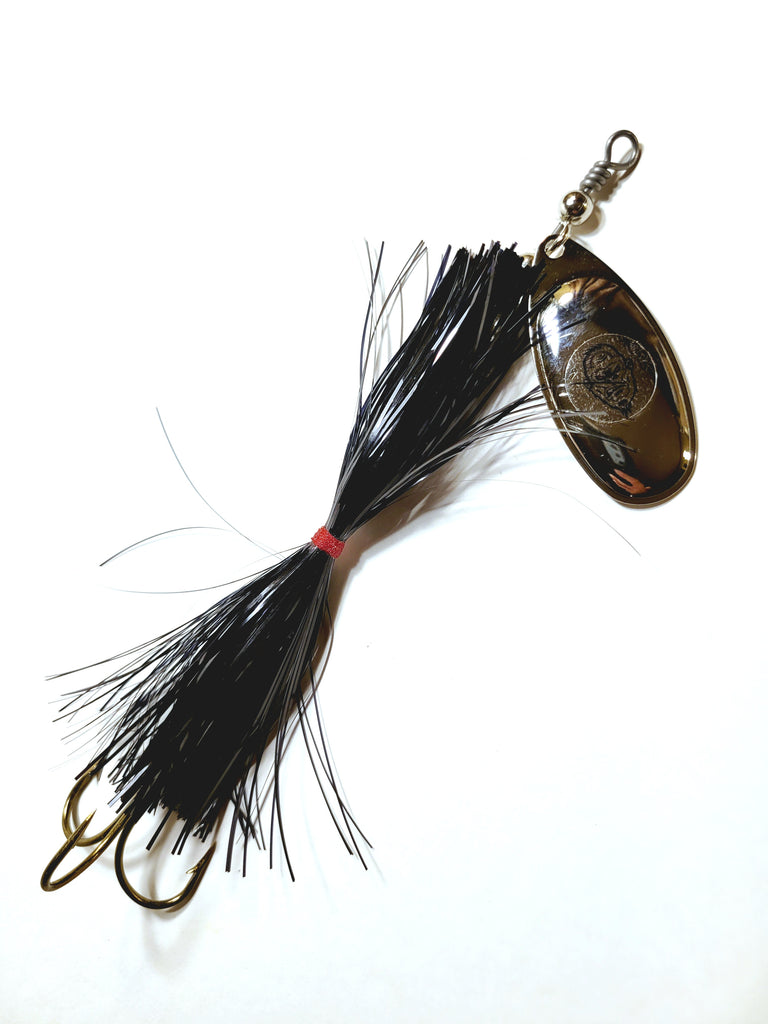 Single8 French Tinsel 'Short Snort', Muskie/Pike Bucktail