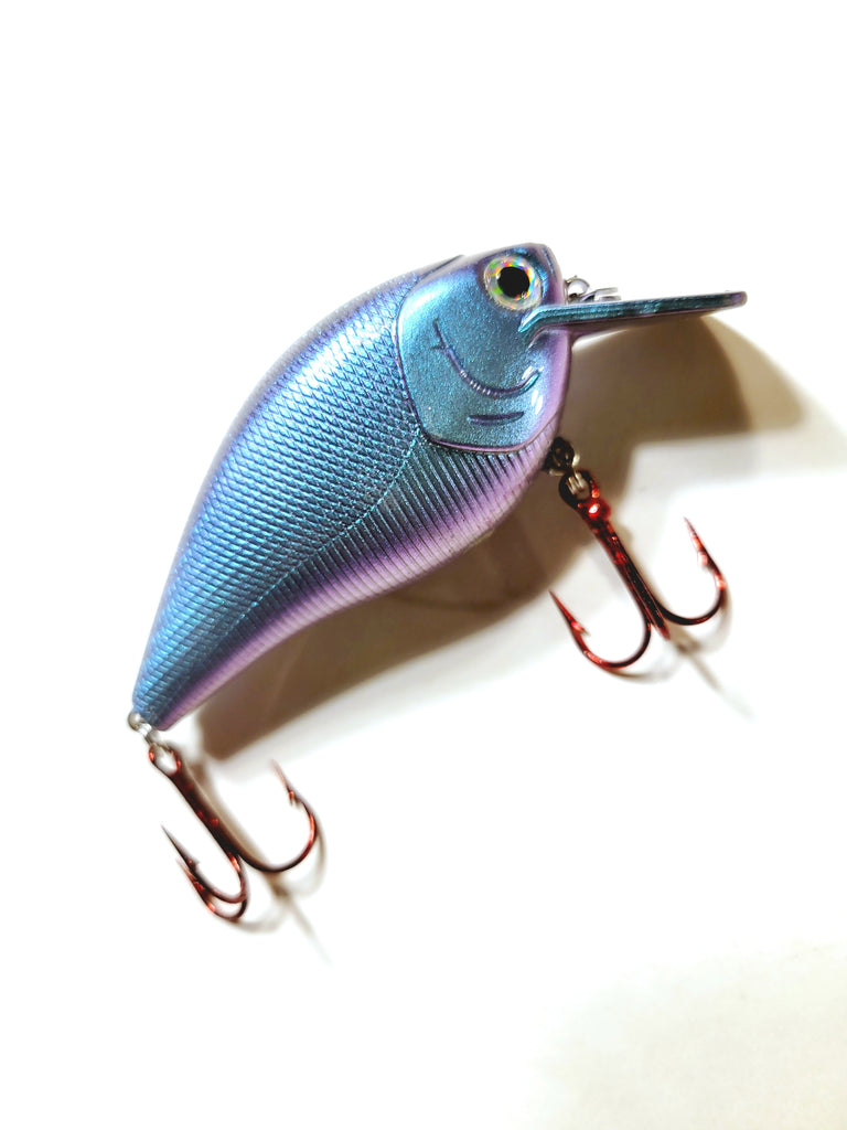 JC Customs Painted 2.5 Square Bill Bass Crankbait