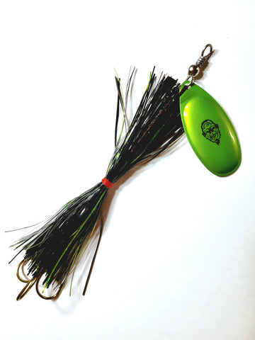 Single8 French Tinsel 'Short Snort', Muskie/Pike Bucktail