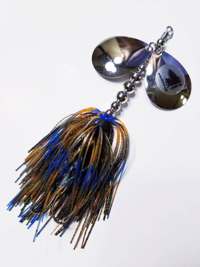 Bass Double6 "Bluegill" In-line Spinnerbait: Pike, Bass