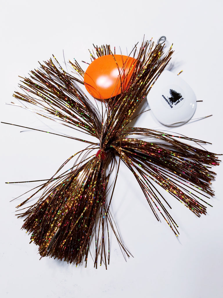 Double8 Tinsel 'Short Snort', Muskie/Pike Bucktail