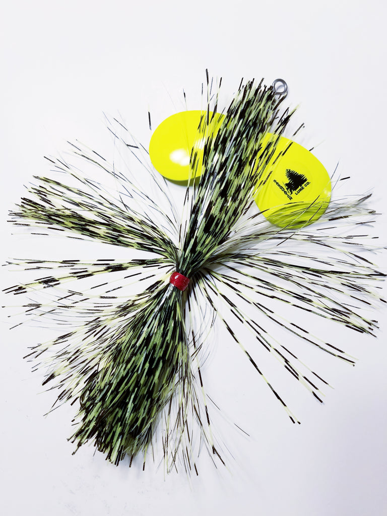 Double8 Tinsel 'Short Snort', Muskie/Pike Bucktail