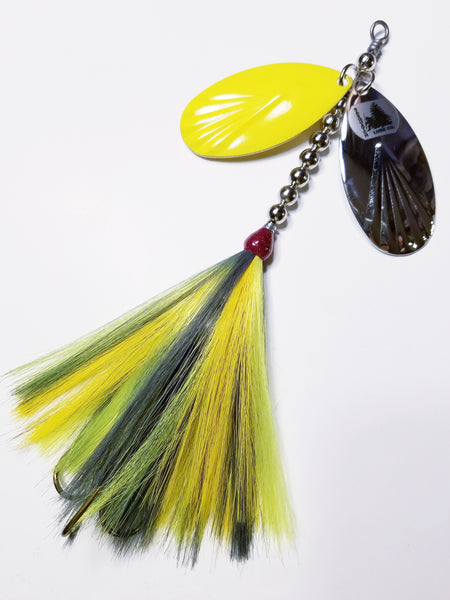 Double9 Squatch, Muskie/Pike Bucktail – Sasquatch Lure Co.