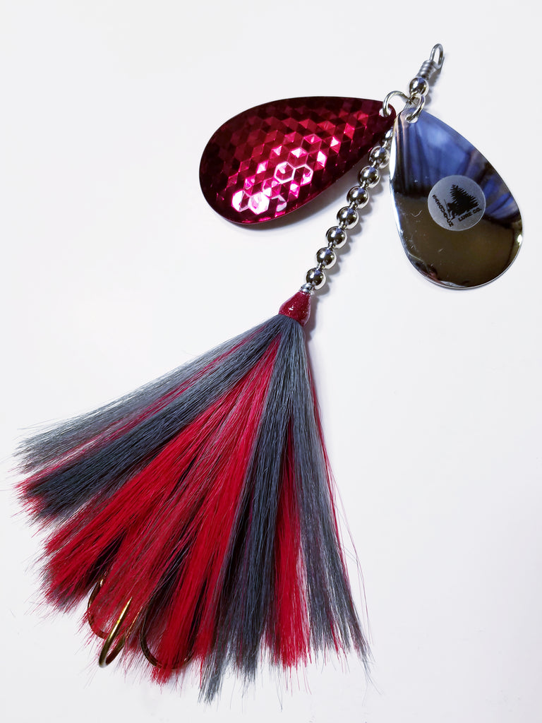 The Knocker, 10/9 stagger, Muskie/Pike Bucktail