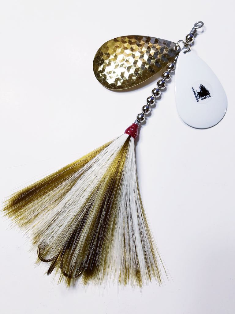 The Knocker, 10/9 stagger, Muskie/Pike Bucktail