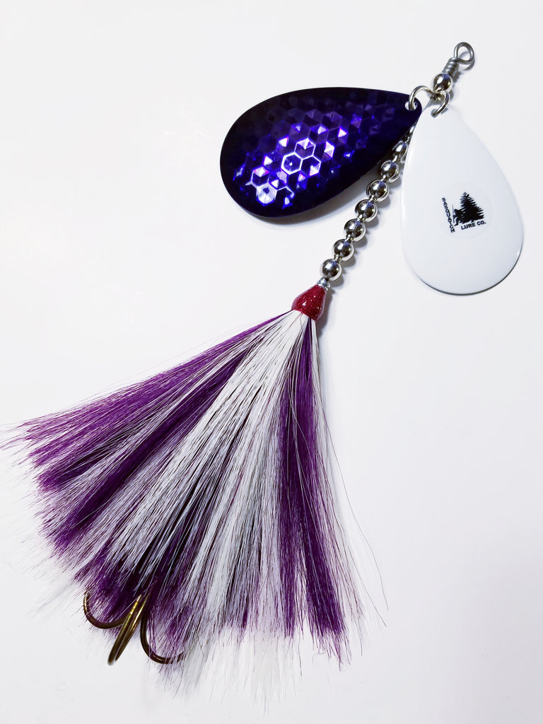 The Knocker, 10/9 stagger, Muskie/Pike Bucktail