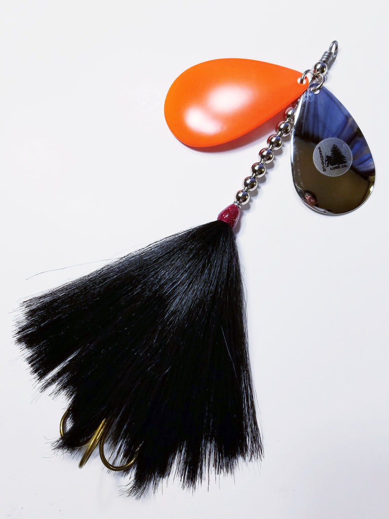 The Knocker, 10/9 stagger, Muskie/Pike Bucktail