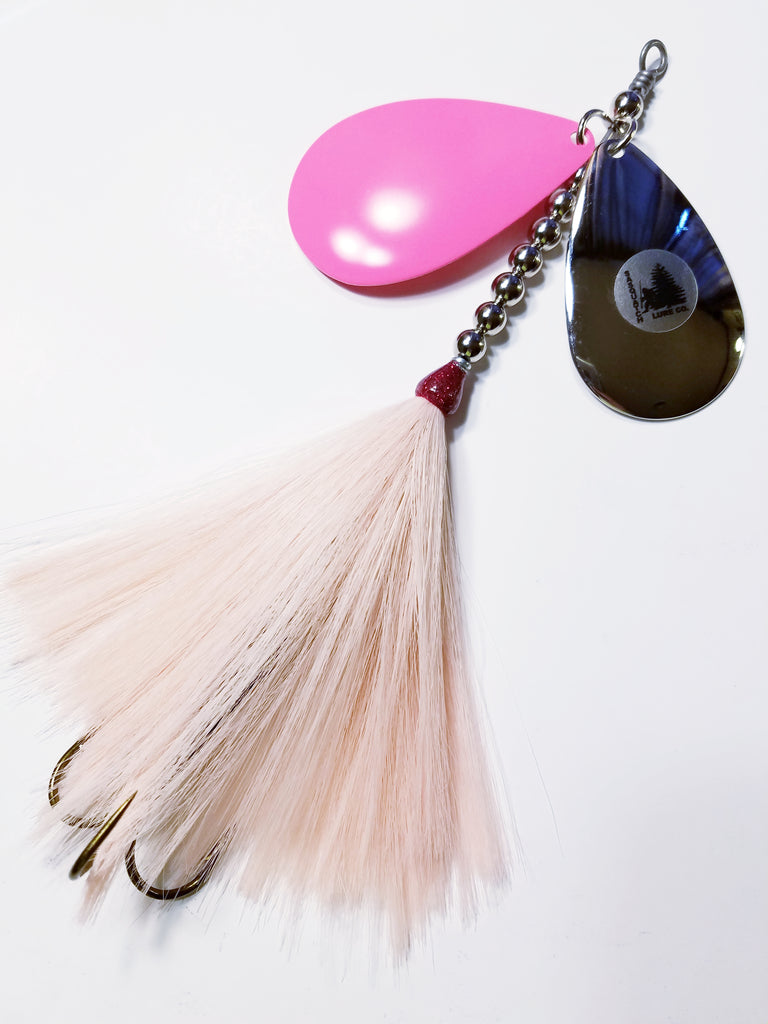 The Knocker, 10/9 stagger, Muskie/Pike Bucktail