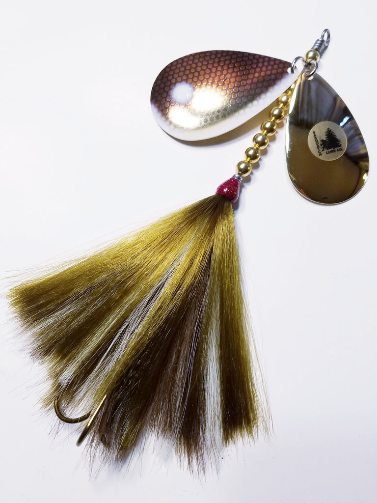 The Knocker, 10/9 stagger, Muskie/Pike Bucktail