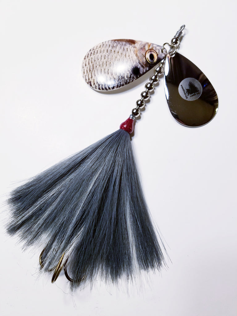 The Knocker, 10/9 stagger, Muskie/Pike Bucktail