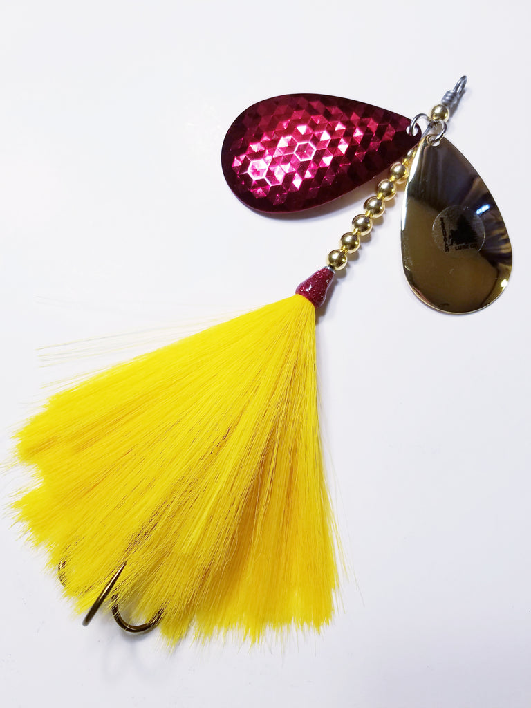 The Knocker, 10/9 stagger, Muskie/Pike Bucktail