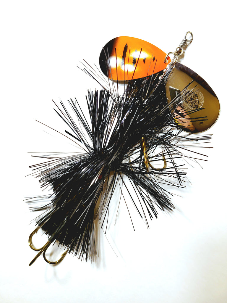Squatch Flashabou Double9, Muskie/Pike Bucktail