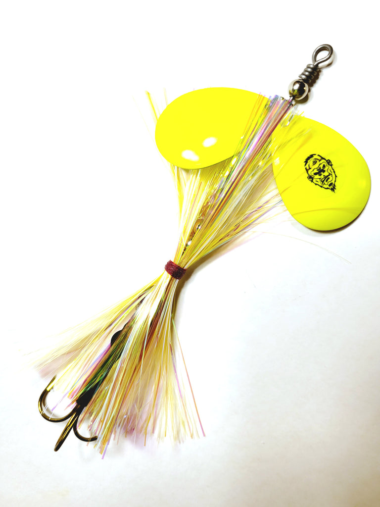 Double8 Tinsel 'Short Snort', Muskie/Pike Bucktail
