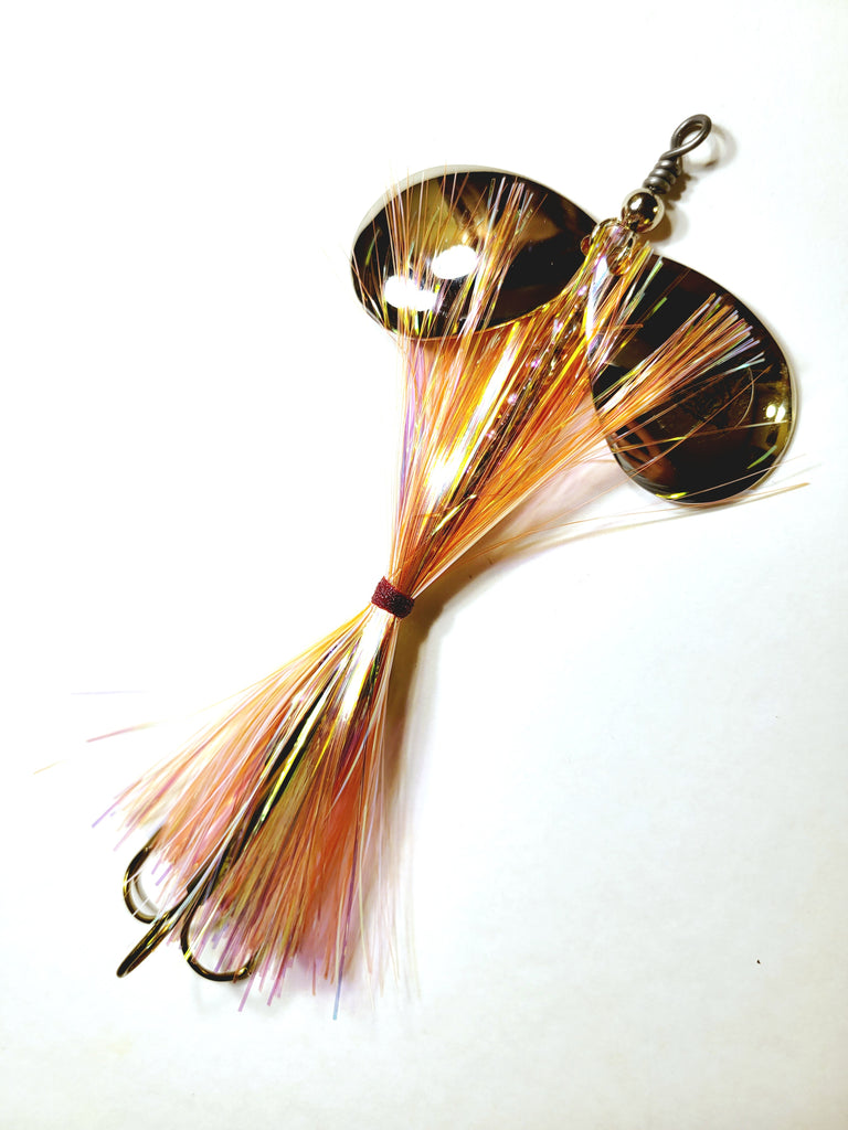 Double8 Tinsel 'Short Snort', Muskie/Pike Bucktail