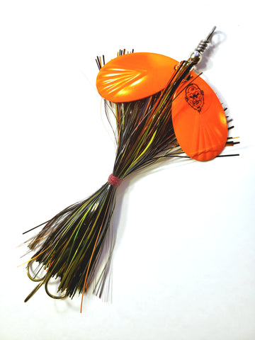 Double8 Fluted Tinsel 'Short Snort', Muskie/Pike Bucktail