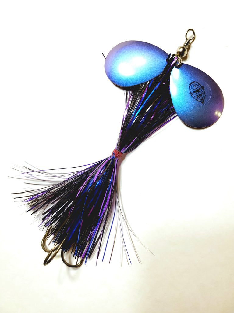 Double8 Tinsel 'Short Snort', Muskie/Pike Bucktail