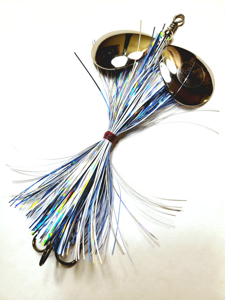 Double8 Tinsel 'Short Snort', Muskie/Pike Bucktail