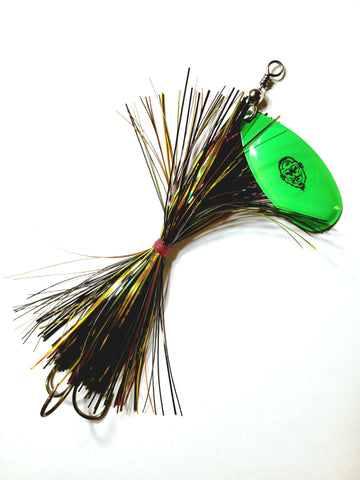 Single8 French Tinsel 'Short Snort', Muskie/Pike Bucktail