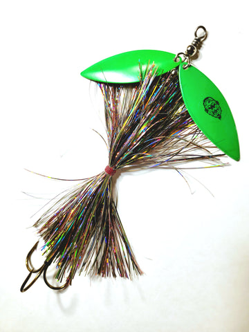 Double6 Tinsel 'Lil' Willy'', Muskie/Pike Bucktail