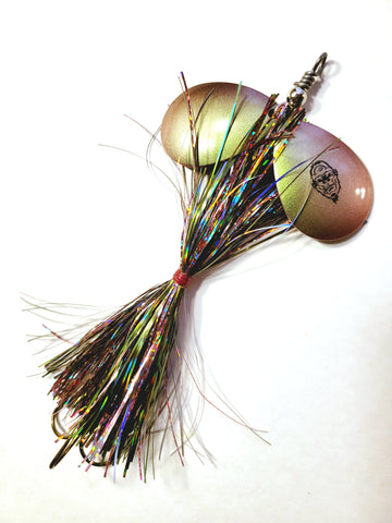 Double8 Tinsel 'Short Snort', Muskie/Pike Bucktail