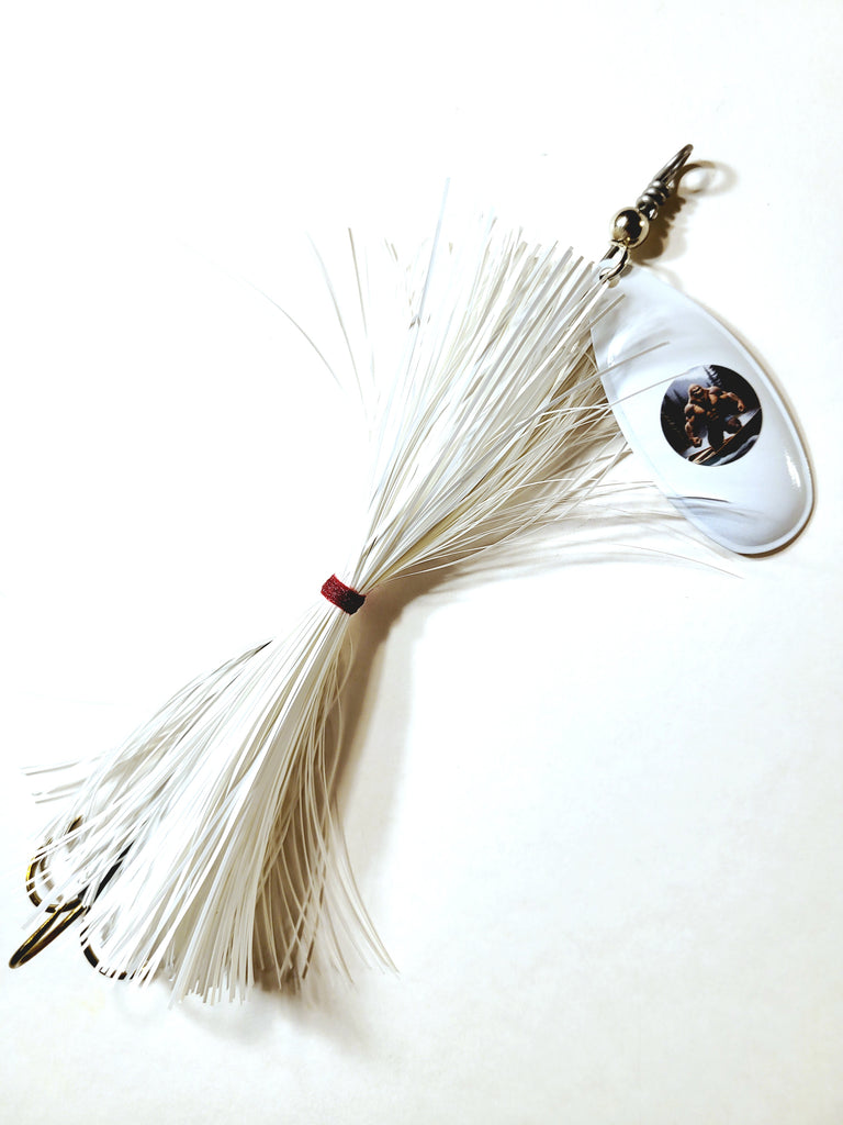 Single8 French Tinsel 'Short Snort', Muskie/Pike Bucktail