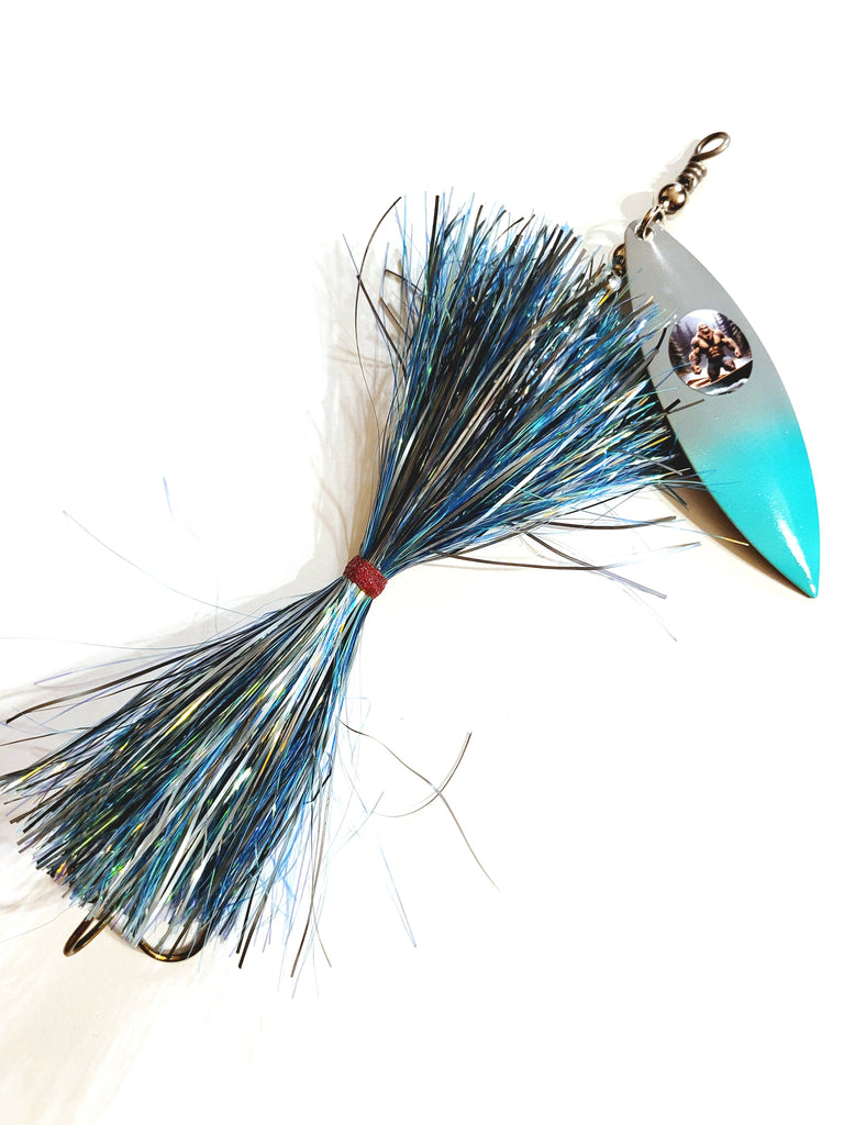 Lil' Willy Flashabou Single7 Willow, Muskie/Pike Bucktail