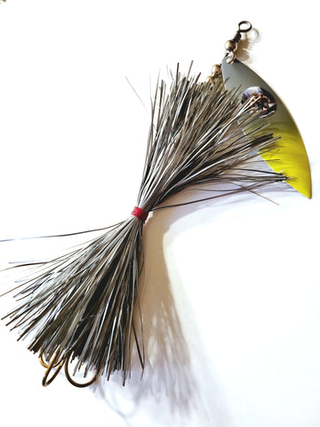 Lil' Willy Flashabou Single7 Willow, Muskie/Pike Bucktail