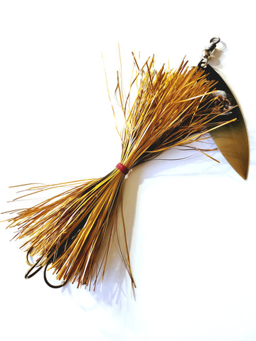 Lil' Willy Flashabou Single7 Willow, Muskie/Pike Bucktail