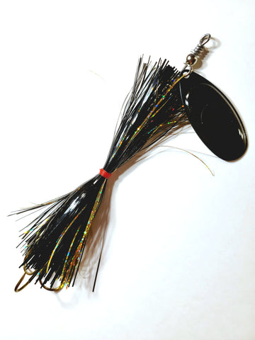 Single8 French Tinsel 'Short Snort', Muskie/Pike Bucktail