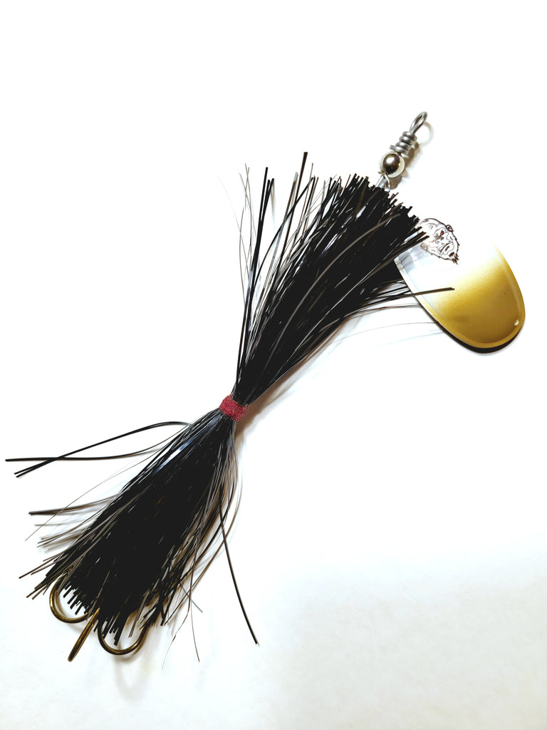 Single8 French Tinsel 'Short Snort', Muskie/Pike Bucktail