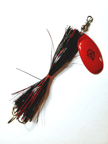 Single8 French Tinsel 'Short Snort', Muskie/Pike Bucktail