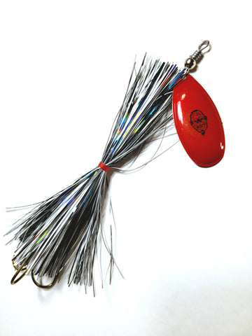 Single8 French Tinsel 'Short Snort', Muskie/Pike Bucktail