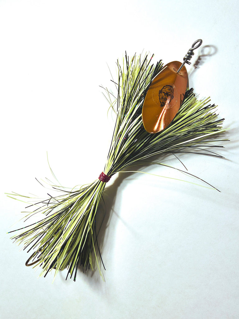In-Line Tinsel 'Turbo Weasel', Muskie/Pike Bucktail (Copy)