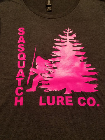 Ladies Sasquatch Lure Co. Short Sleeve T-Shirt