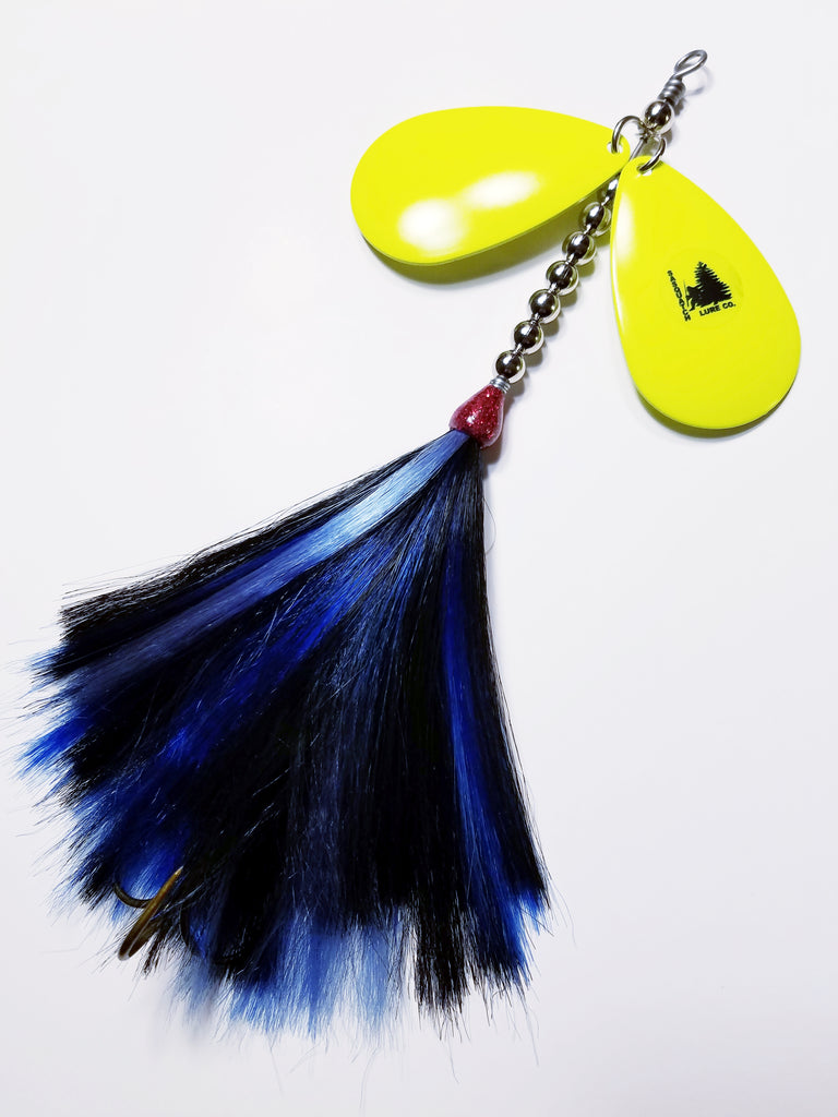'Coach' Double9 Squatch, Muskie/Pike Bucktail