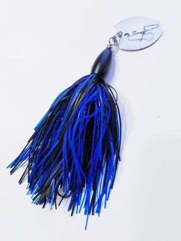 "3T" Silicone Vibe 'Black/Blue': Bass