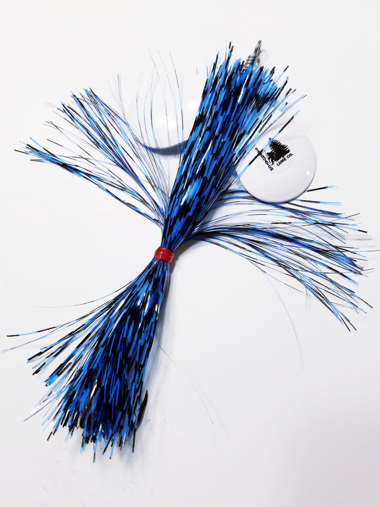 Double8 Tinsel 'Short Snort', Muskie/Pike Bucktail