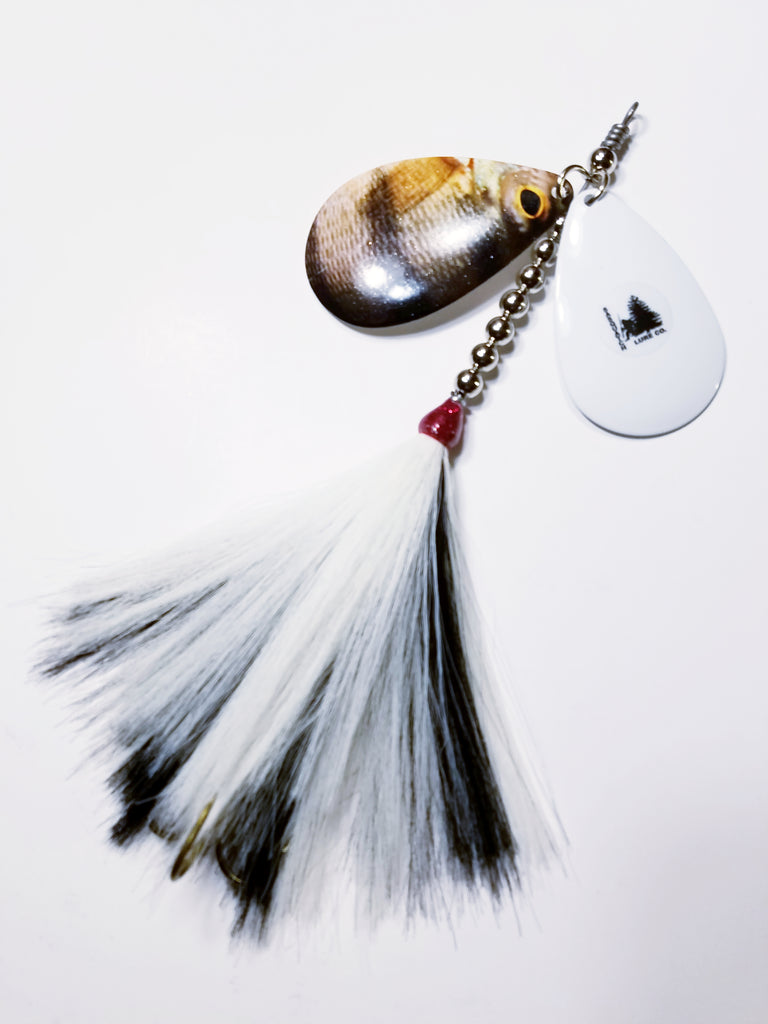 The Knocker, 10/9 stagger, Muskie/Pike Bucktail