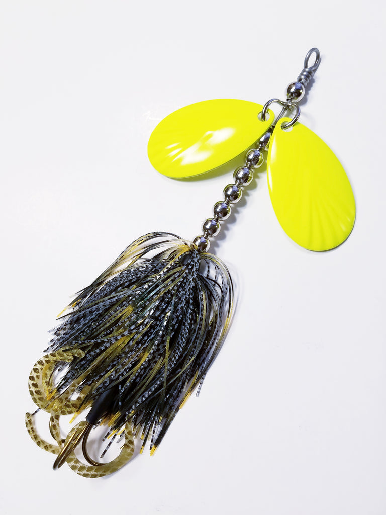 Lil' Yowie: Fluted Double8 Pike/Muskie Bucktail