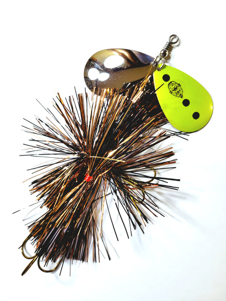 Double9 Squatch, Muskie/Pike Bucktail – Sasquatch Lure Co.