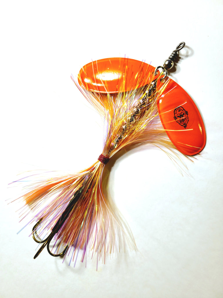 Double8 French Tinsel 'Short Snort', Muskie/Pike Bucktail