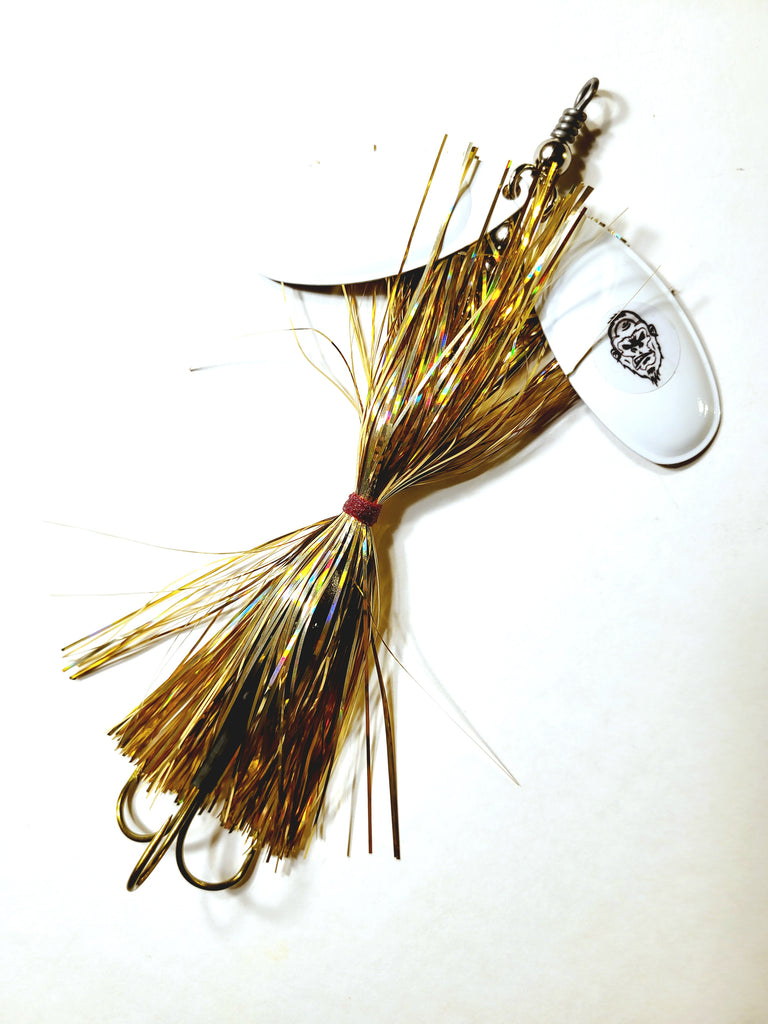 Double8 French Tinsel 'Short Snort', Muskie/Pike Bucktail
