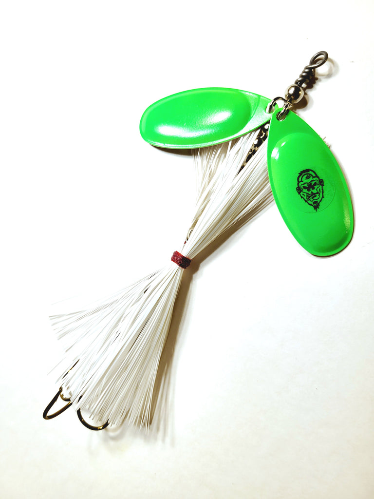 Double8 French Tinsel 'Short Snort', Muskie/Pike Bucktail
