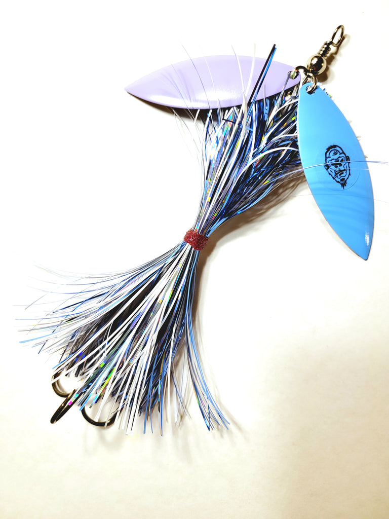 Double6 Tinsel 'Lil' Willy'', Muskie/Pike Bucktail